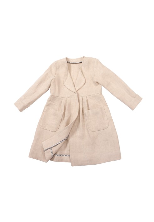 Pattern Linen coat with patch pockets (Burda 4/2012, pattern number 143)