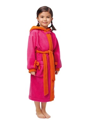 Pattern Terry dressing gown with patch pockets (Burda 2/2015, pattern number 9397 B)