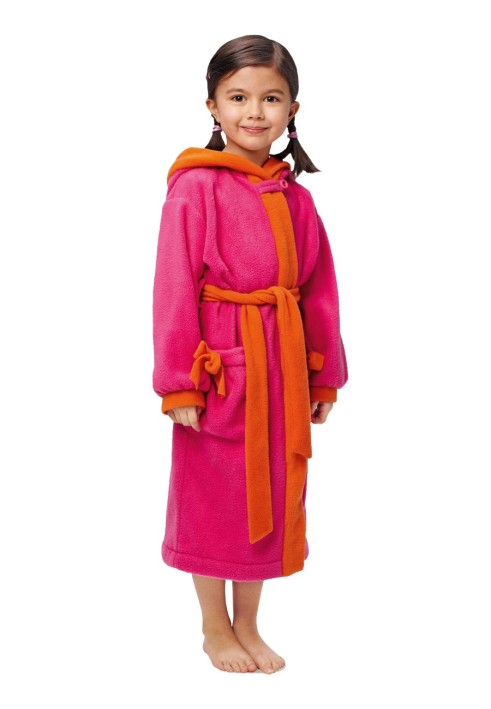 Pattern Terry dressing gown with patch pockets (Burda 2/2015, pattern number 9397 B)