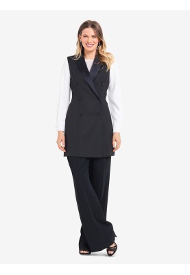 Pattern Vest long fitted silhouette (Burda 2/2018, pattern number 6380 A)