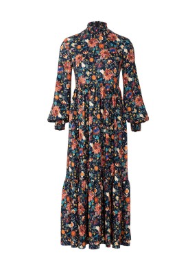 Boho midi dress pattern (Burda 2/2019, pattern number 6265 B)