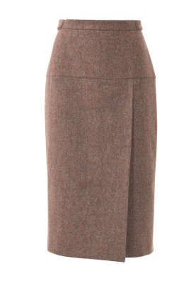 Pattern Narrow-cut skirt with a wide yoke (Burda 9/2017, pattern number 114)