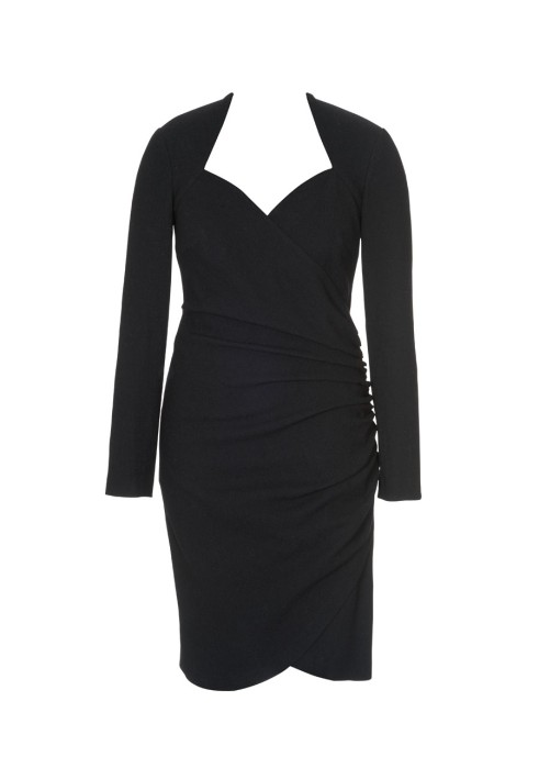 Pattern Sheath dress with a deep neckline (Burda 12/2012, pattern number 144)