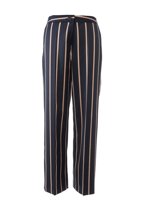 Pattern Pants of a classic cut with an elastic waistband (Burda 9/2020, pattern number 126 B)