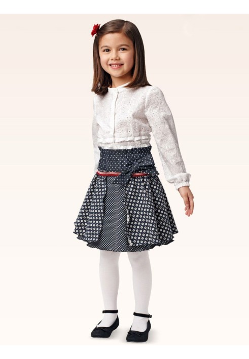 Pattern Scottish style skirt (Burda 2/2015, pattern number 9403 A)