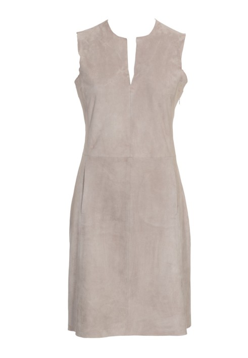 Pattern Sleeveless suede dress (Burda 4/2011, pattern number 132)