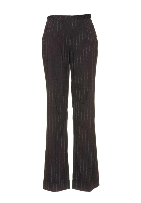 Pattern Pants of a classic cut with lapels (Burda 2/2010, pattern number 135 A)