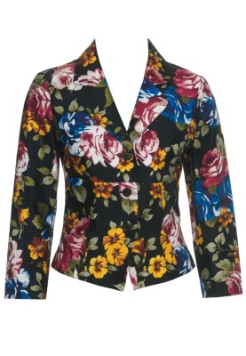 Pattern Short jacket with 3/4 sleeves (Burda 2/2011, pattern number 108 B)