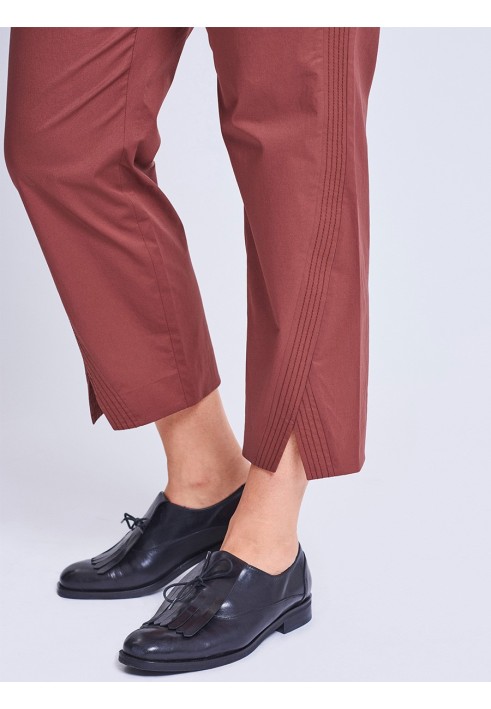 Pattern Straight cut trousers 7/8 length (Burda 2/2018, pattern number 124)