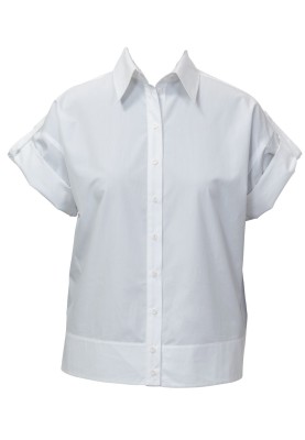 Pattern Blouse-shirt with short sleeves (Burda 6/2012, pattern number 142)