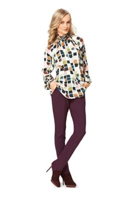 Pattern Leggings with straps (Burda 2/2015, pattern number 6750 A)