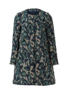 Pattern A-line coat without collar (Burda 1/2020, pattern number 104)