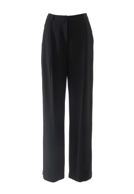 Pattern Marlene linen trousers with arrow pleats (Burda 1/2018, pattern number 6436 A)