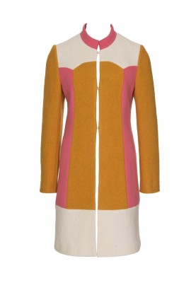 Pattern Loden coat in patchwork style (Burda 12/2012, pattern number 138)