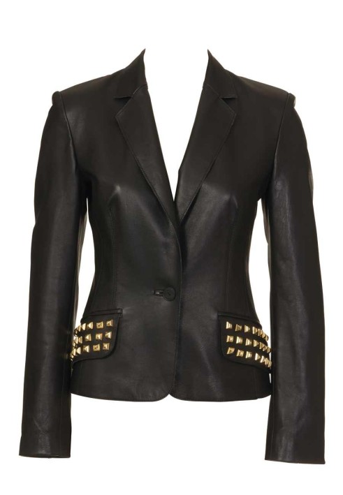 Pattern Leather jacket with a fitted cut (Burda 1/2010, pattern number 118)