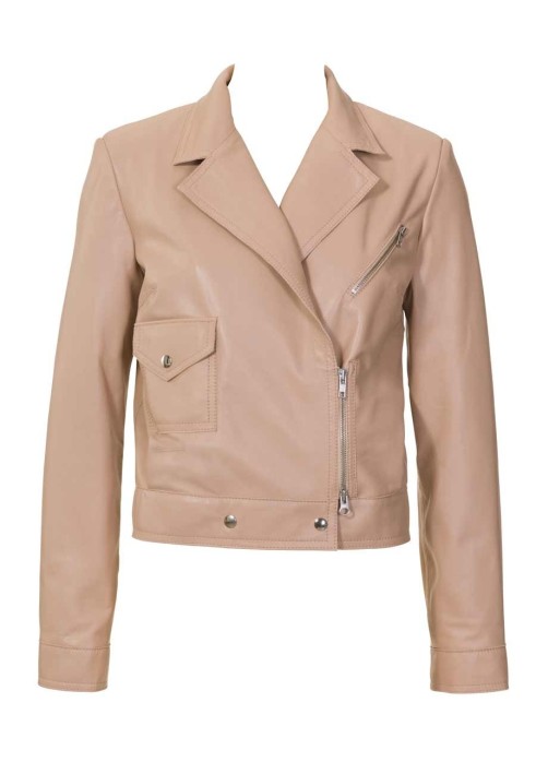 Pattern Leather jacket with asymmetric fastening (Burda 2/2010, pattern number 130)