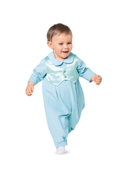 Pattern Overalls with a turn-down collar (Burda 2/2016, pattern number 9369 A)