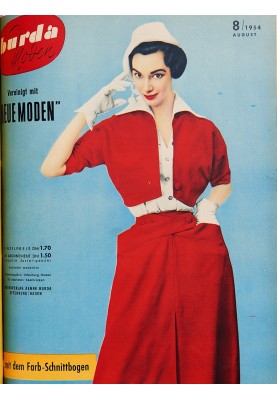 Выкройка Жакет в стиле new look из Burda Moden 8/1954 (Burda 4/2019, № выкройки 122)