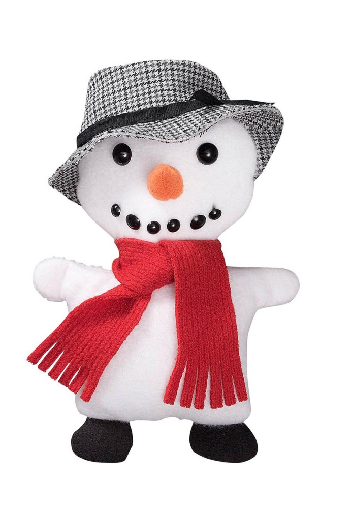 Pattern Soft toy "Snowman" (Burda 2/2018, pattern number 6395 D)