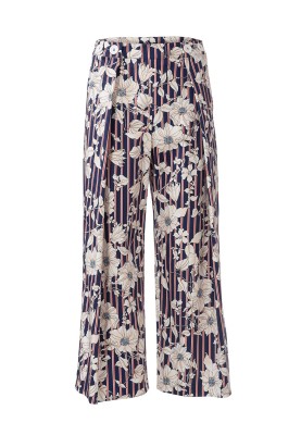 Pattern Culottes with diagonal pleats (Burda 3/2020, pattern number 105 A)