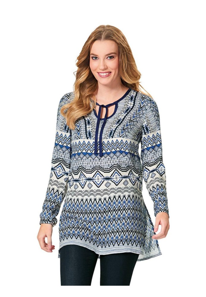 Pattern Tunic with high side slits (Burda 2/2016, pattern number 6610 C)