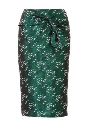 Pattern Pencil skirt with drapery at the waist (Burda 1/2019, pattern number 119)