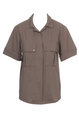 Pattern Shirt cut blouse in safari style (Burda 2/2011, pattern number 111)