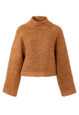 Pattern Boucle pullover with stand-up collar (Burda 1/2020, pattern number 116 A)