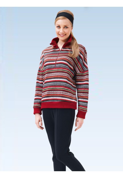 Pattern Anorak with dropped shoulder line (Burda 2/2015, pattern no. 6726 A)