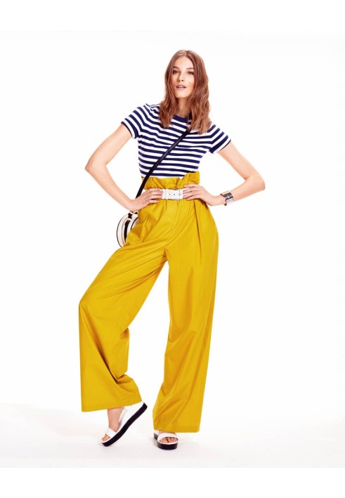 Pattern Pants with a high waist (Burda 6/2015, pattern number 111 C)