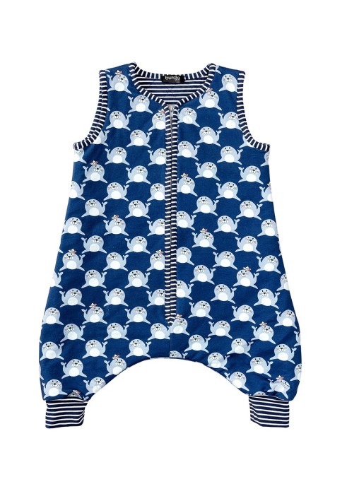 Pattern Knitted overalls with a zipper (Burda 1/2020, pattern number 9298 B)