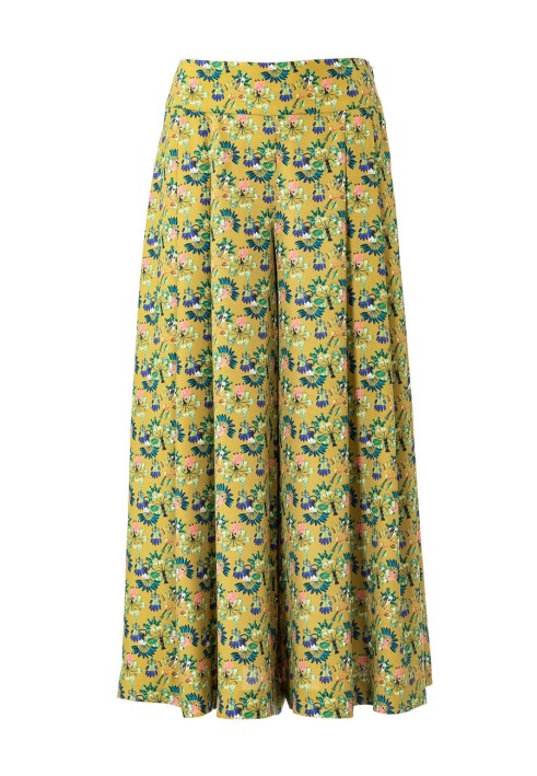 Pattern Skirt-trousers on a wide yoke (Burda 1/2020, pattern number 111 A)