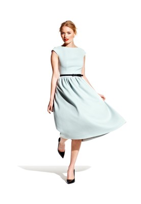 Pattern Retro style dress with a full skirt (Burda 8/2012, pattern number 133)