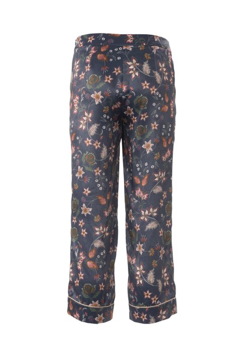 Pattern Capri pants in pajama style (Burda 2/2018, pattern number 6371 B)