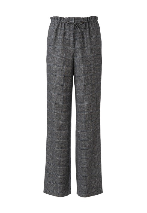 Pattern Straight-cut pants with drawstring (Burda 2/2020, pattern no. 6173 A)