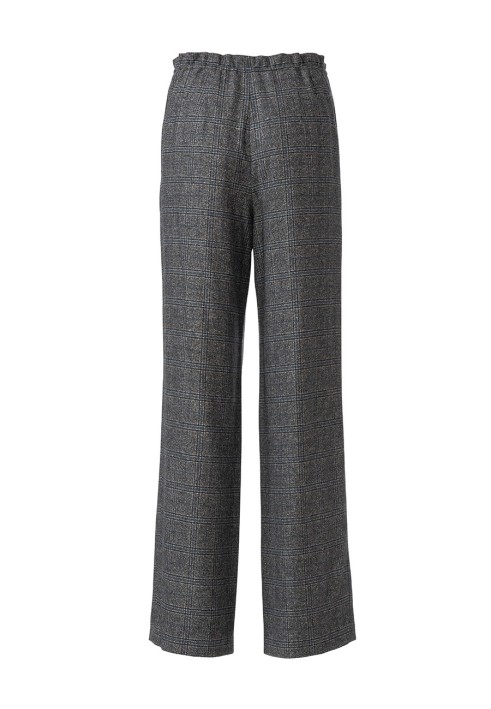 Pattern Straight-cut pants with drawstring (Burda 2/2020, pattern no. 6173 A)