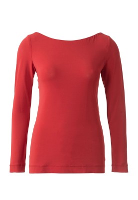 Pattern Pullover of a pressed cut with a neckline on the back (Burda 2/2020, pattern number 6166 A)