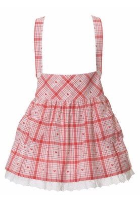 Pattern Skirt with straps with a fastener on the back (Burda 9/2010, pattern number 142)