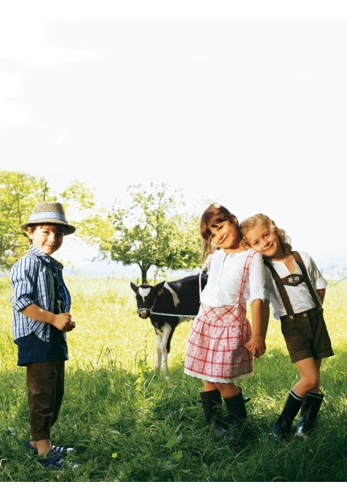 Pattern Skirt with straps with a fastener on the back (Burda 9/2010, pattern number 142)