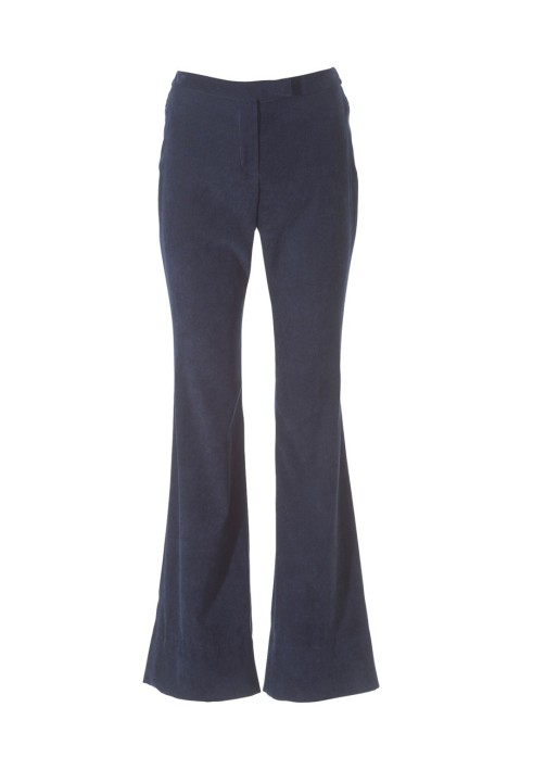 Pattern Flare trousers on a narrow belt (Burda 12/2015, pattern number 116 A)