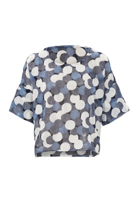 Pattern Loose blouse with short sleeves (Burda 4/2019, pattern number 108 A)