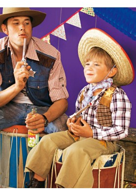 Pattern Vest for carnival costume "Cowboy" (Burda 1/2010, pattern number 143)