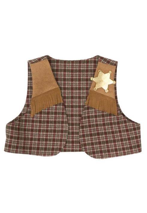 Pattern Vest for carnival costume "Cowboy" (Burda 1/2010, pattern number 143)