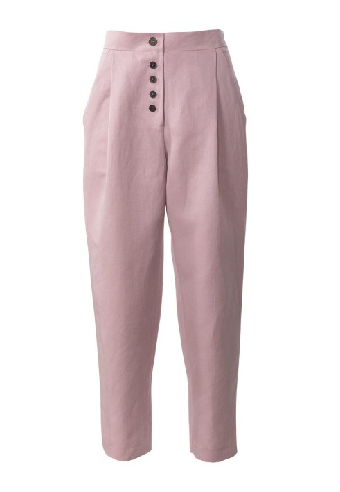 Pattern Pants with pleats at the waist (Burda 5/2019, pattern number 115)