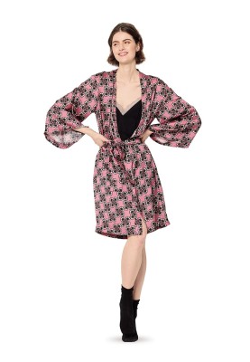 Pattern Kimono robe with patch pockets (Burda 2/2020, pattern number 6161 B)