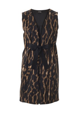 Pattern Long vest with relief seams (Burda 4/2017, pattern number 105)