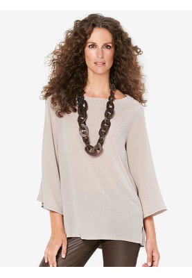 Pattern Straight-cut blouse with side slits (Burda 1/2020, pattern no. 6233 B)