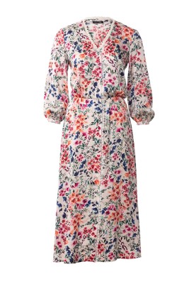 Pattern Shirt dress with lace trim (Burda 5/2019, pattern number 106)