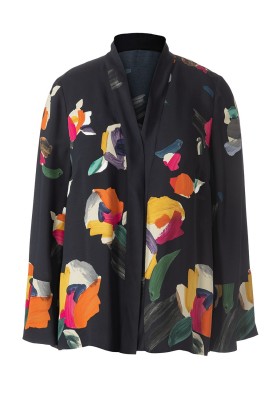 Pattern Kimono-style jacket without fastening (Burda 2/2020, pattern number 6196 A)