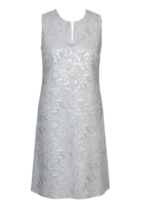 Pattern Jacquard dress of a fitted silhouette (Burda 2/2011, pattern number 141)